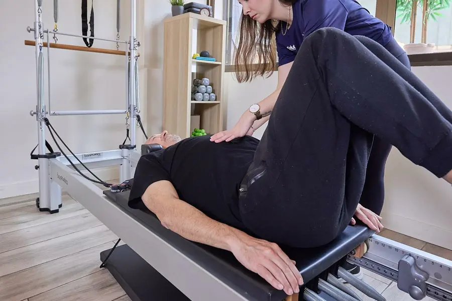 Pilates-reformer-alivio-dolor pilates reformer sant andreu BCN